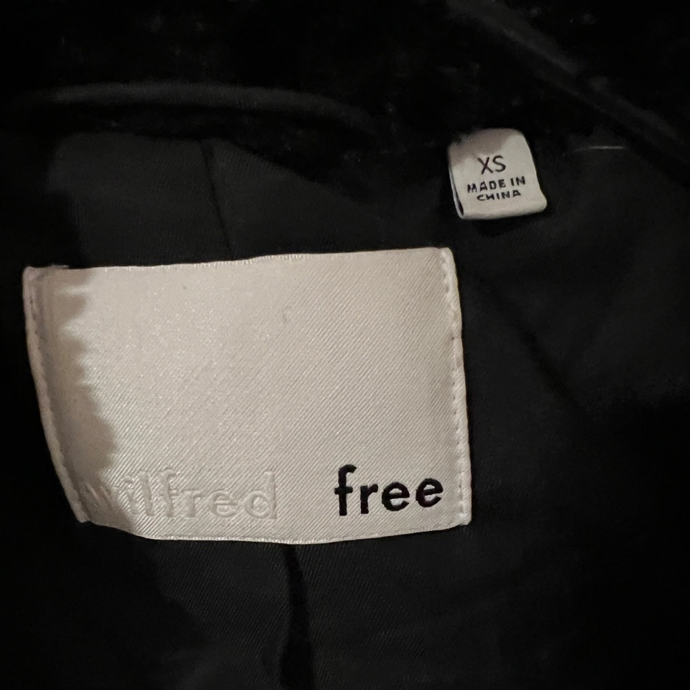 Aritzia Wilfred Free Grete Teddy Plush Jacket - Picture 3 of 5